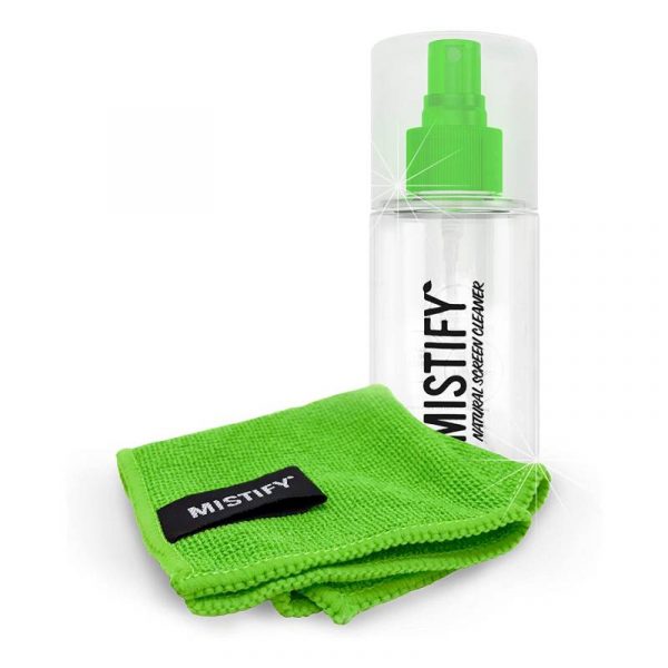 Mistify Natural Screen Cleaner with Microfiber Cloth
