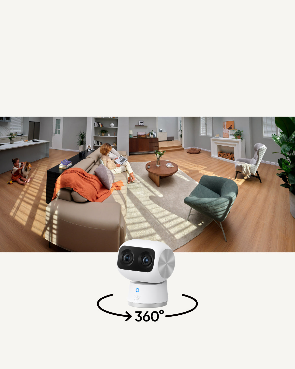 Eufy Indoor Cam S350 4K Dual Cameras